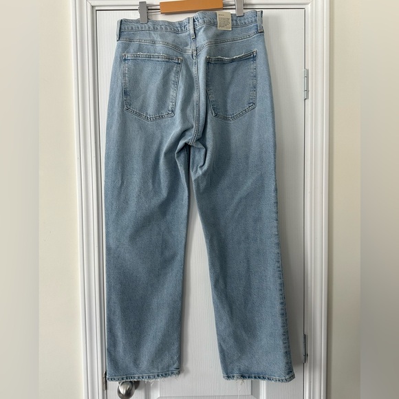 Agolde High Rise Stove Pipe Jeans - Picture 10 of 16